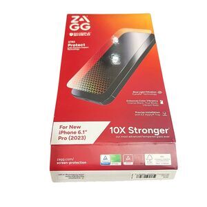 iPhone 15 Pro 6.1 (2023) Screen Protector ZAGG Glass XTR3 Invisible Shield